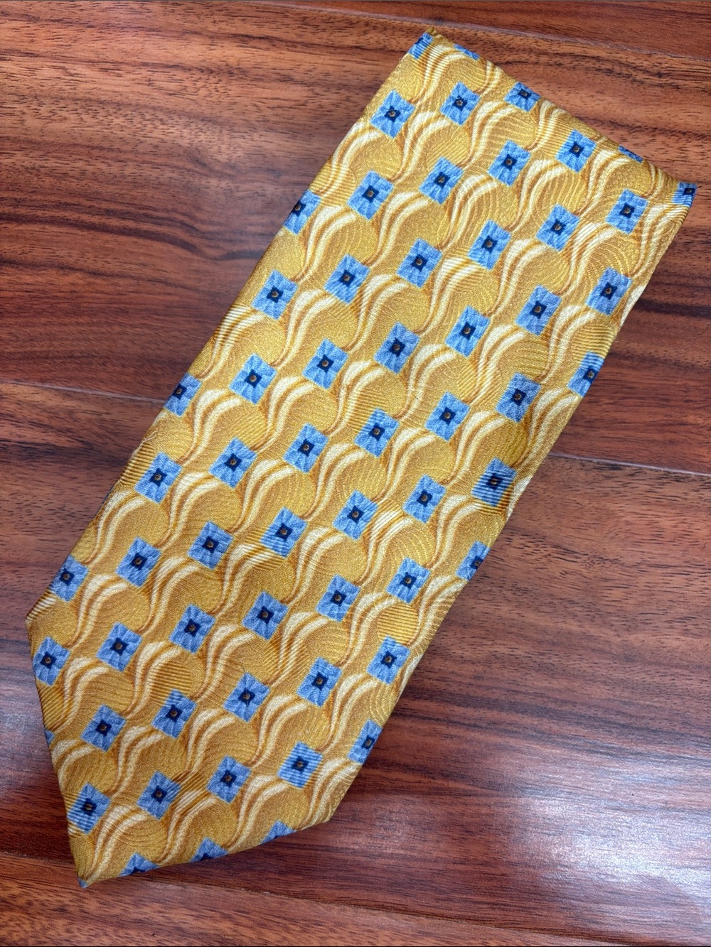 Villa Bolgheri Neck tie Italian Geometric‎